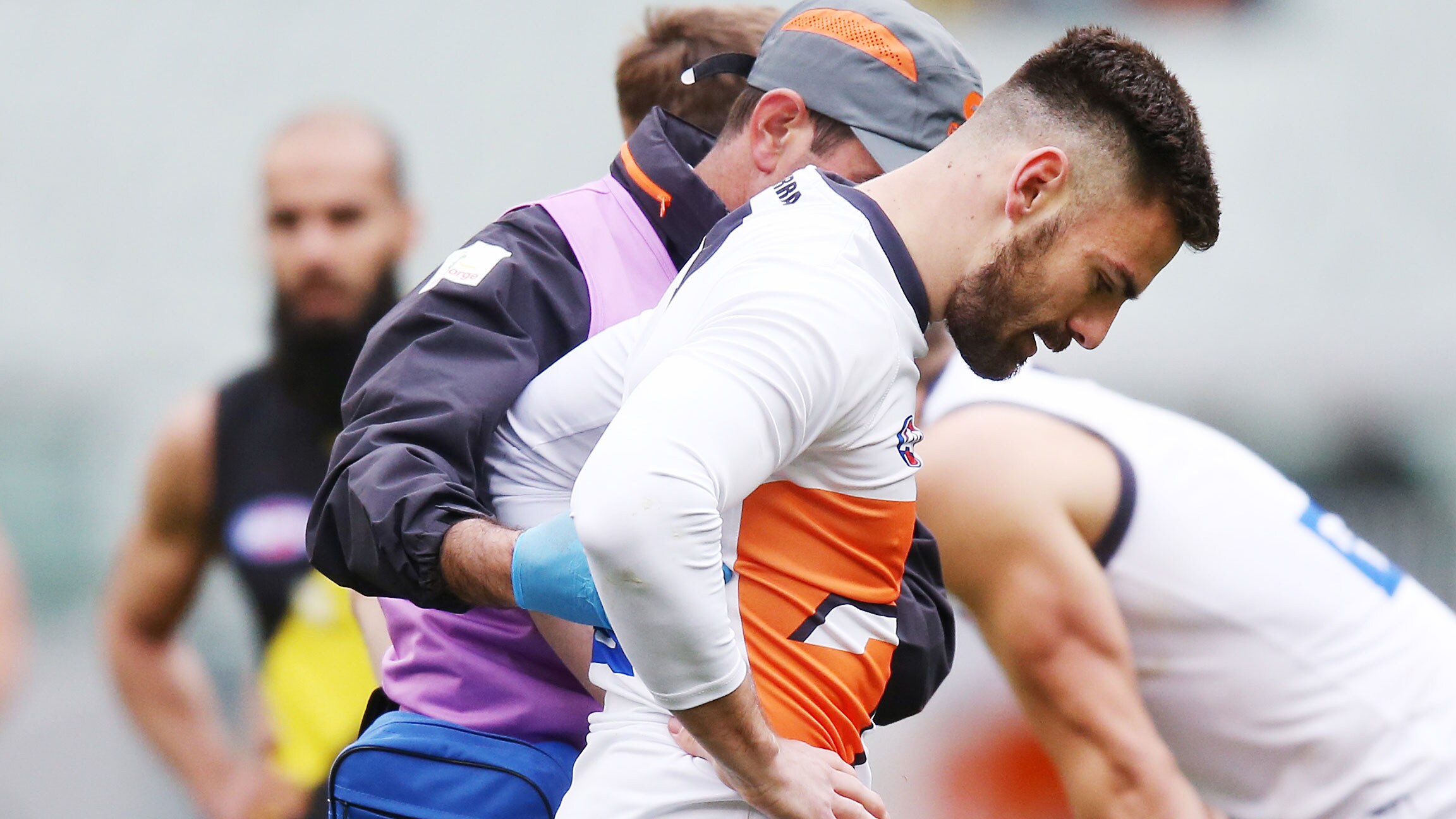 CogsInjury-169.jpg Stephen Coniglio on the MCG on Sunday afternoon. - Stephen Coniglio,Injury list
